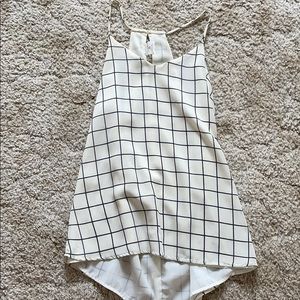 Spaghetti strap tank